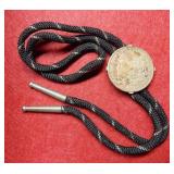 1921 Morgan Silver Dollar Bolo Tie