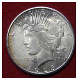 1923 S Peace Silver Dollar Coin