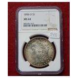 1898 O Morgan Silver Dollar NGC MS64