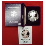1988 S Proof Silver Eagle 1oz