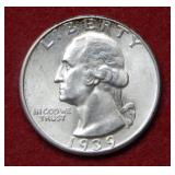 1939 Washington Silver Quarter