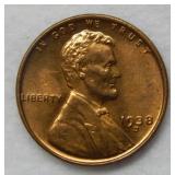 1938 D Lincoln Wheat Cent