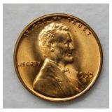 1955 S Lincoln Wheat Cent