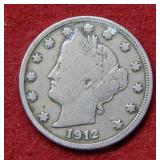 1912 D Liberty Head Nickel