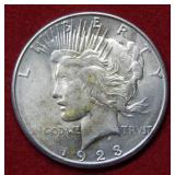 1923 S Peace Silver Dollar