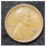 1912 S Lincoln Wheat Cent