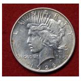 1926 D Peace Silver Dollar