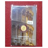 Liberia 1/1000oz .9999 Gold Bullion ***