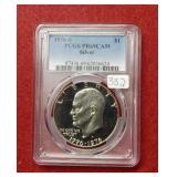 1976 S Silver Ike Dollar PCGS PR69 CAM