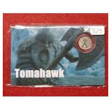 Liberia 1/500oz .9999 Gold Bar "Tomahawk" ***