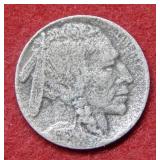1915 D Buffalo Nickel - grainy