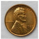 1937 Lincoln Wheat Cent