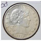 1913 Barber Silver Half