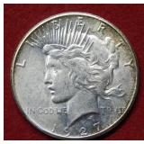 1927 Peace Silver Dollar