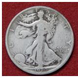 1920 D Walking Liberty Silver Half