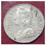 1737 Great Britain 2 Pence George II Coin