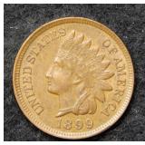 1899 Indian Head Cent - brown
