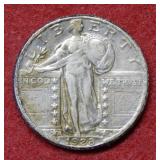 1928 S Standing Liberty Silver Quarter