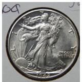 1942 Walking Liberty Silver Half