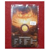 Liberia 1/1000oz .9999 Gold Bullion ***