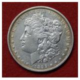 1895 O Morgan Silver Dollar