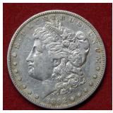 1892 S Morgan Silver Dollar