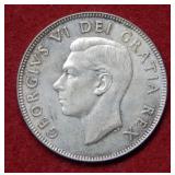 1951 Canada Silver Half