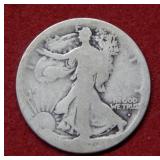 1916 D Walking Liberty Silver Half