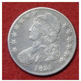 1831 Bust Silver Half Dollar