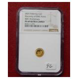 2025 Alderney Discover of Titanic Gold   NGC PF69