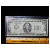 1934 $100 Federal Reserve Note - Washington DC