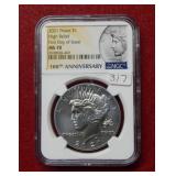 2021 Peace Silver Dollar NGC MS70