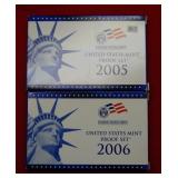 2005 & 2006 US Proof Coins