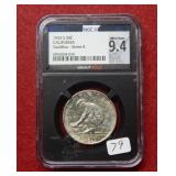 1925 S California Silver Comm Half NCGX 9.4
