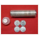 Roll of 1943 S Steel Lincoln Wheat Cents