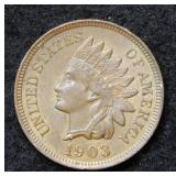 1903 Indian Head Cent - brown