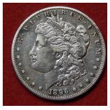 1896 S Morgan Silver Dollar