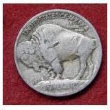 1913 Buffalo Nickel Type I - dings on reverse