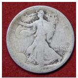 1917 S OBV Walking Liberty Silver Half