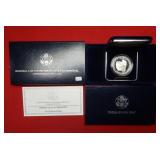 1997 P Proof Law Enforcement Silver Dollar