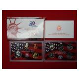 2001 US Silver Proof Coins