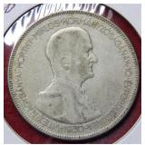 1930 Hungary Silver 5 Pengo Coin ***