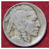 1913 D Buffalo Nickel Type I