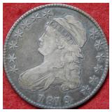 1819 Bust Silver Half