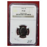 1960 Jefferson Nickel NGC PF68
