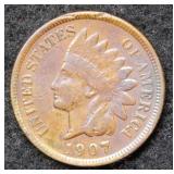 1907 Indian Head Cent
