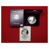 1991 S Proof Silver Eagle 1oz