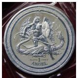 2016 Isle of Man 1oz .999 "Angel" Silver Bullion