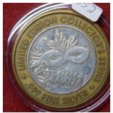 Casino Magic .999 Silver Gaming Token