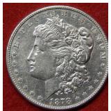1878 Morgan Silver Dollar - 8 Tail Feathers